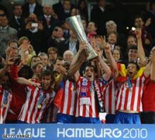 أتلتيكو مدريد ينتزع لقب الدوري الأوروبي