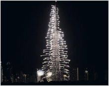 برج خليفة يشهد انطلاق أعلى عروض الألعاب النارية في العالم احتفالاً بقدوم السنة الجديدة