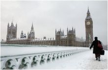 ديسمبر أبرد شهر منذ 100 عام في بريطانيا