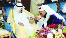 خادم الحرمين رعى «العرضة السعودية» في المهرجان الوطني للتراث والثقافة