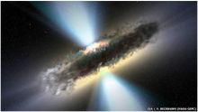 اكتشاف زوج من الثقوب السوداء العملاقة أكبر بـ 10 مليارات مرة من الشمس