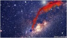 الثقب الأسود بـ"درب التبانة" يجذب نجما حديث التكوين