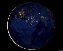 القمر الاصطناعي سومي يصور الأرض في الظلام