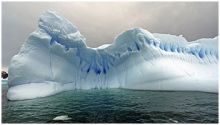 تضاعف حرارة الرقعة الجليدية في القطب الجنوبي