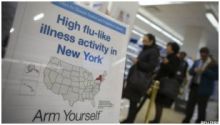 طوارئ صحية في ولاية نيويورك بسبب تفش الانفلونزا