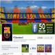 برشلونة أول نادي يصل متابعيه على الفيسبوك 50 مليوناً